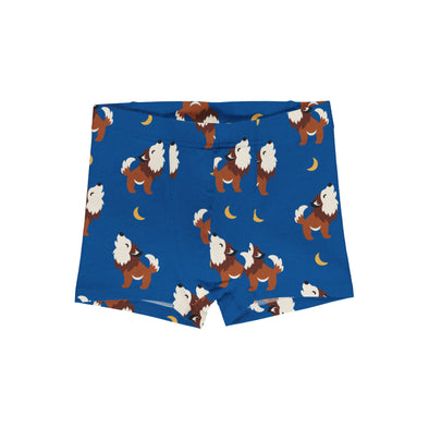 Maxomorra Wolf Organic Cotton Boxer Shorts