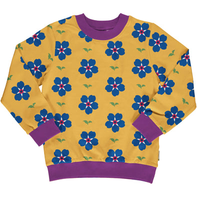 Maxomorra Flower Organic Cotton Sweater