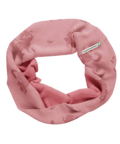 Maxomorra Mono Cat Lined Tube Scarf