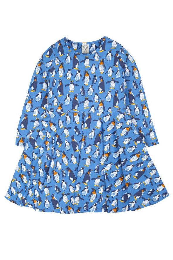 Frugi Penguin Waddle Sofia Skater Dress