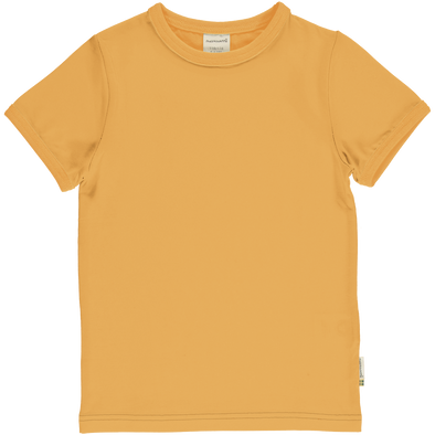 Maxomorra Yellow Organic Cotton Short Sleeved Top