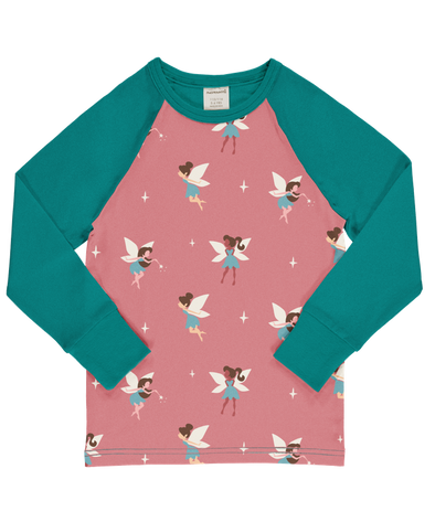 Maxomorra Fairy Raglan Long Sleeved Top