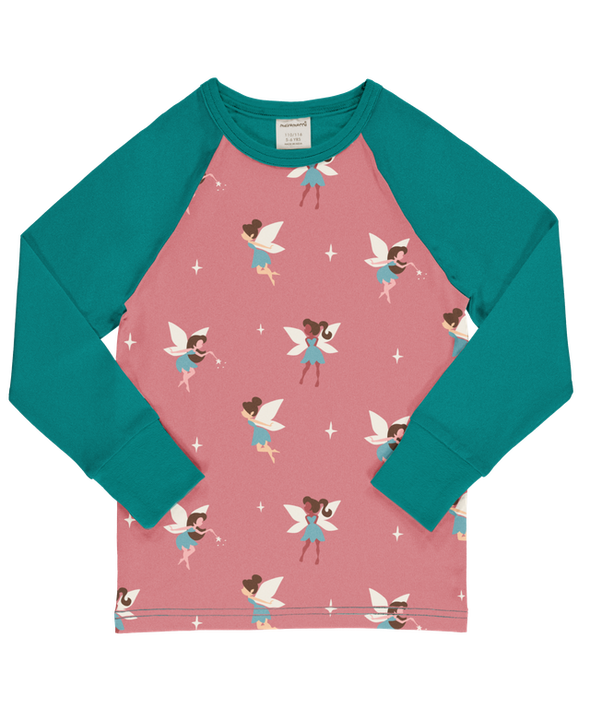 Maxomorra Fairy Raglan Long Sleeved Top