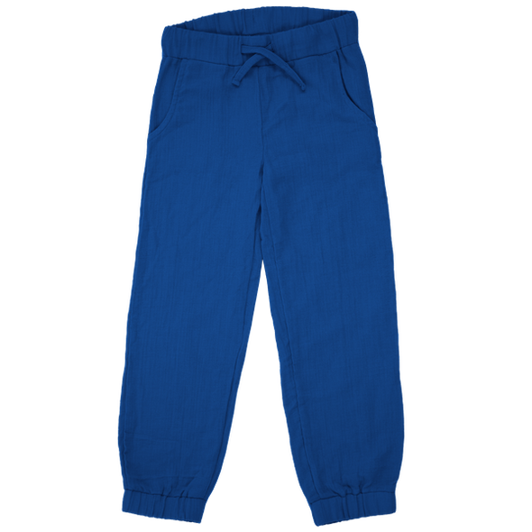 Maxomorra Blue Slim Leg Sweatpants