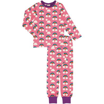 Maxomorra Pick & Mix Rainbow Long Sleeved Pyjamas