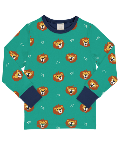 Maxomorra Lion Organic Cotton Long Sleeved Top