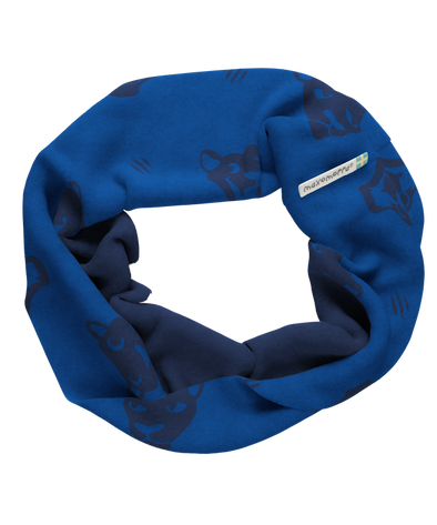 Maxomorra Mono Panther Lined Tube Scarf