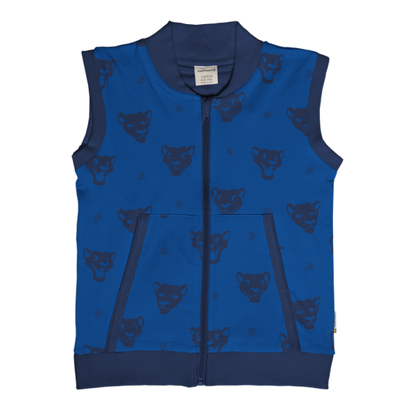 Maxomorra Mono Panther Lined Vest