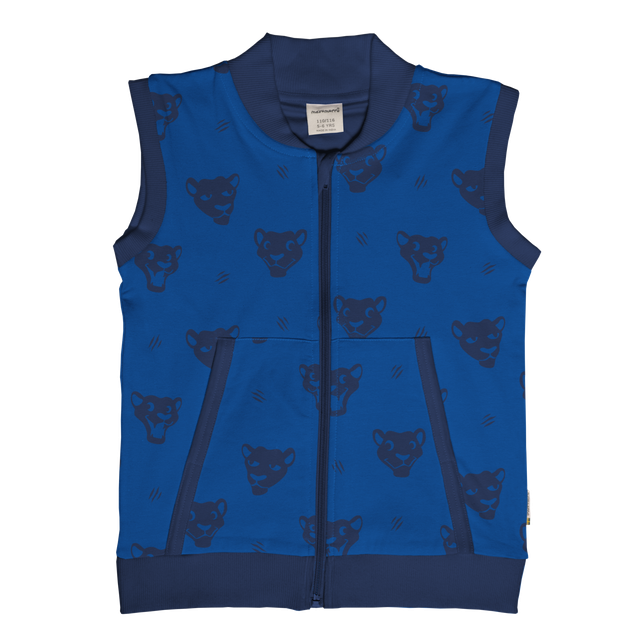 Maxomorra Mono Panther Lined Vest - Main Image