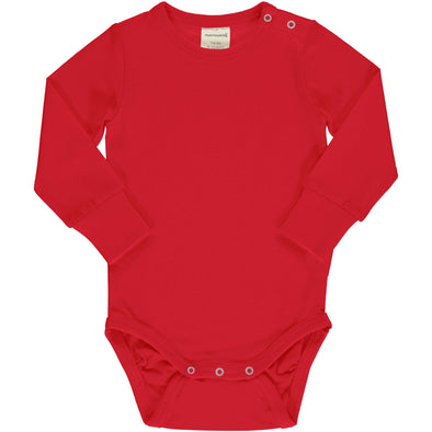 Maxomorra Ruby Long Sleeved Bodysuit