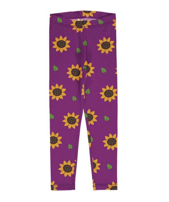 Maxomorra Sunflower Organic Cotton Leggings