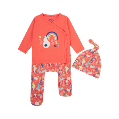 Piccalilly Bunny Hop 3 Piece Baby Set