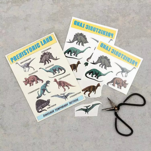 Rex of London Prehistoric Temporary Tattoos