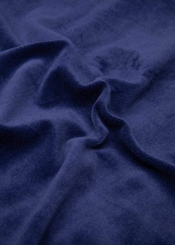Blutsgeschwister Indigo Depths Velvet Harmony Bomber Jacket