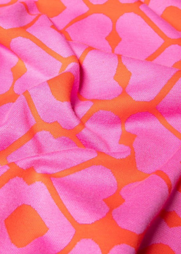 Blutsgeschwister Loving Kiss Pink Cardymono Wrap Cardigan