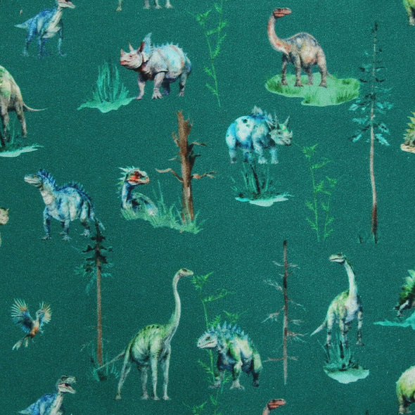 Enfant Terrible Dino Print Organic Cotton Hoodie
