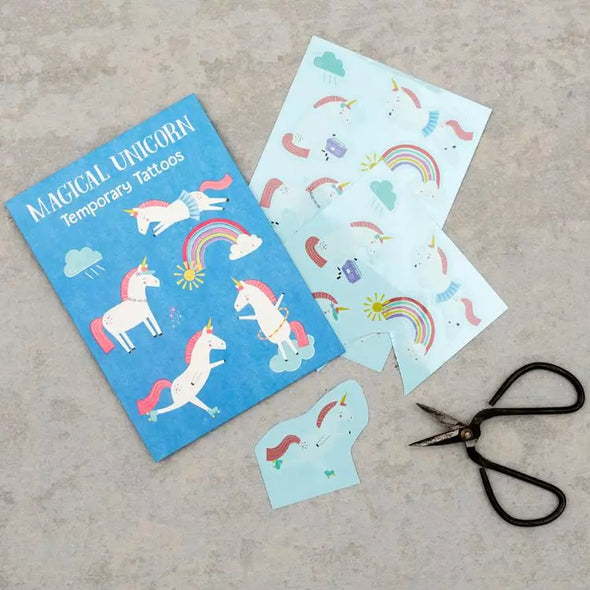 Rex of London Magical Unicorn Temporary Tattoos