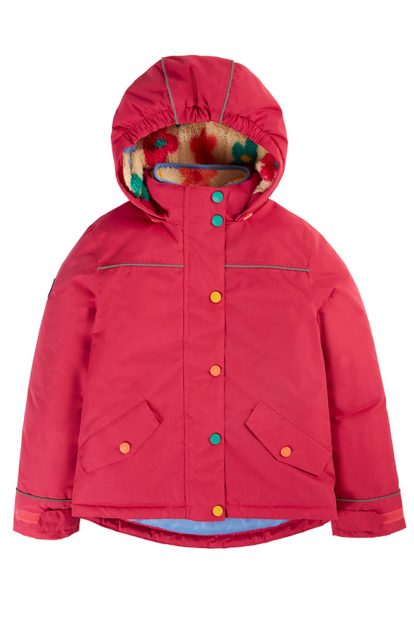 Frugi Snapdragon Flower Pop Rambler Waterproof 3 in 1 Coat