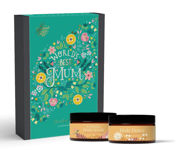 The Handmade Soap Company World's Best Mum Bodycare Set