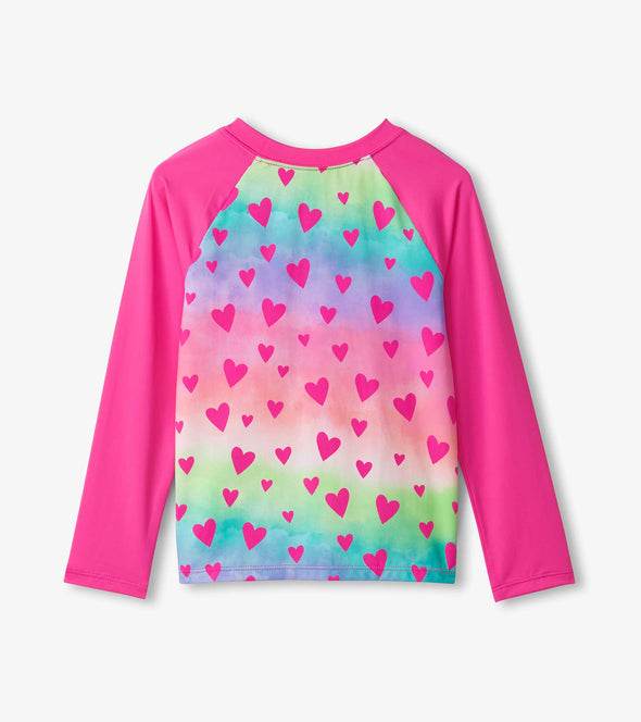 Hatley Kaleidoscope Hearts Long Sleeve Rashguard