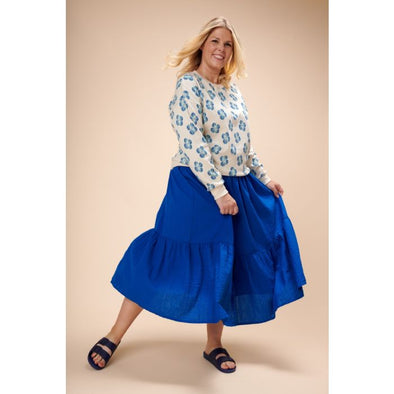 Lily-Balou Adult Snorkel Blue Benedicta Organic Cotton Skirt