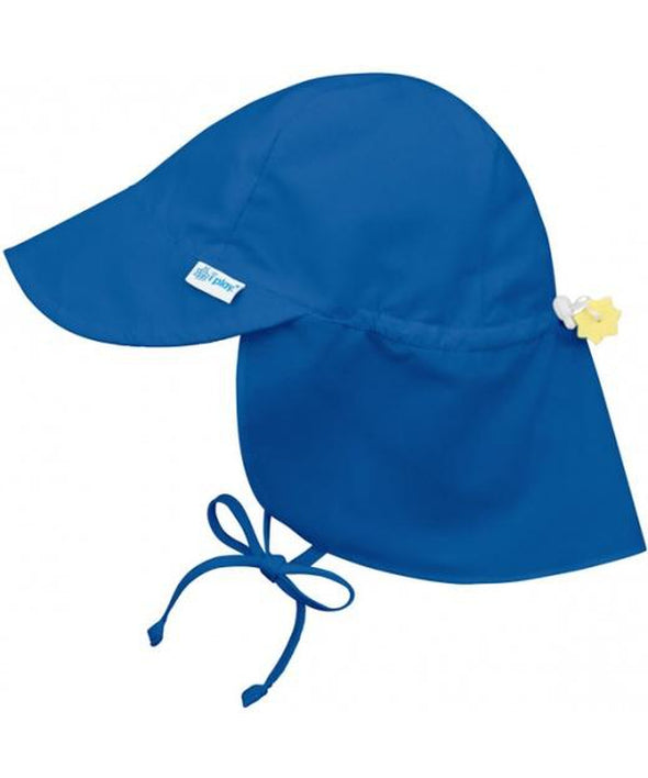 Green Sprouts Royal Blue Flap Sun Hat