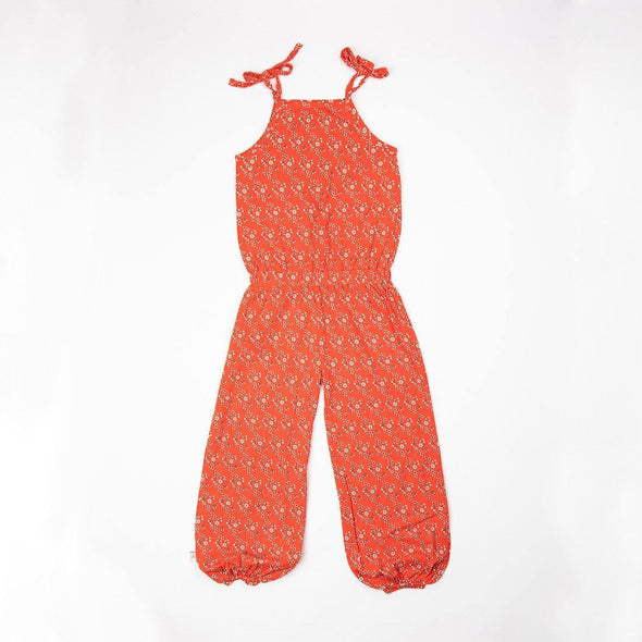 Alba Flower Liberty Jumpsuit - Orange.com Liberty Love