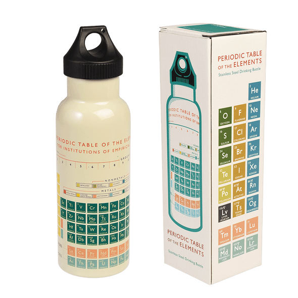 Rex of London Periodic Table Stainless Steel Bottle 500ml