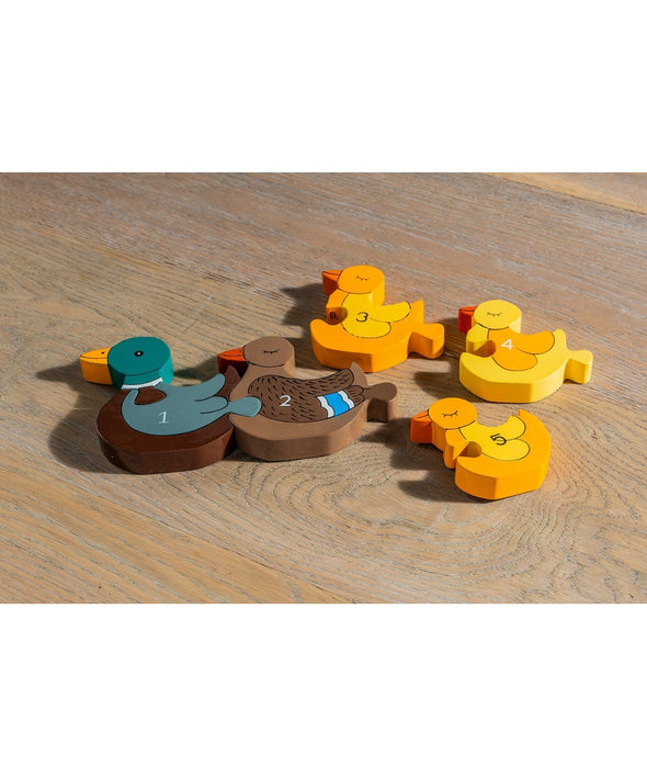 Alphabet Jigsaws Ducks Number Jigsaw