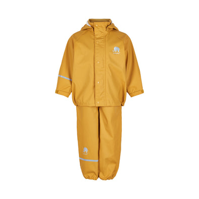 Celavi Unlined Mineral Yellow Waterproof Rainwear Set
