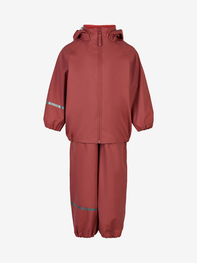 CeLaVi Dusty Cedar Unlined Waterproof Recycled Rainwear Set