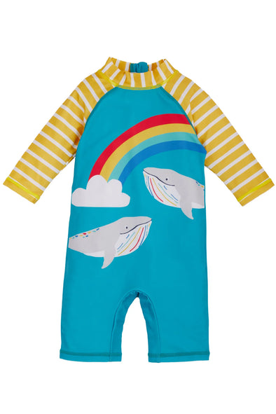 Frugi Camper Blue Whale Little Sun Safe Suit