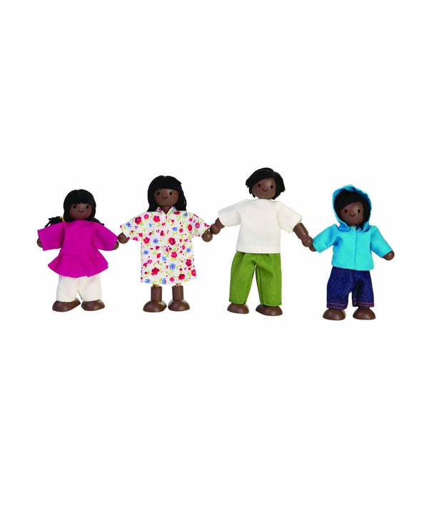 Plan Toys Black Doll Family