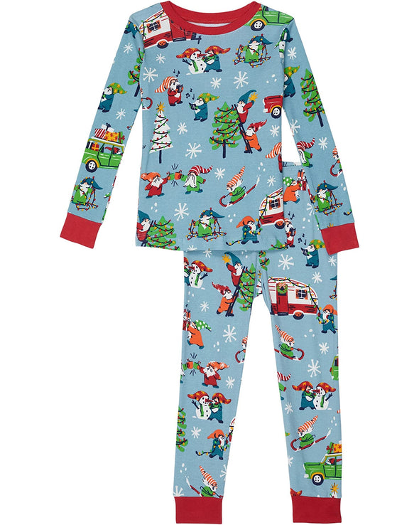 Little Blue House Gnome For The Holidays Pyjamas