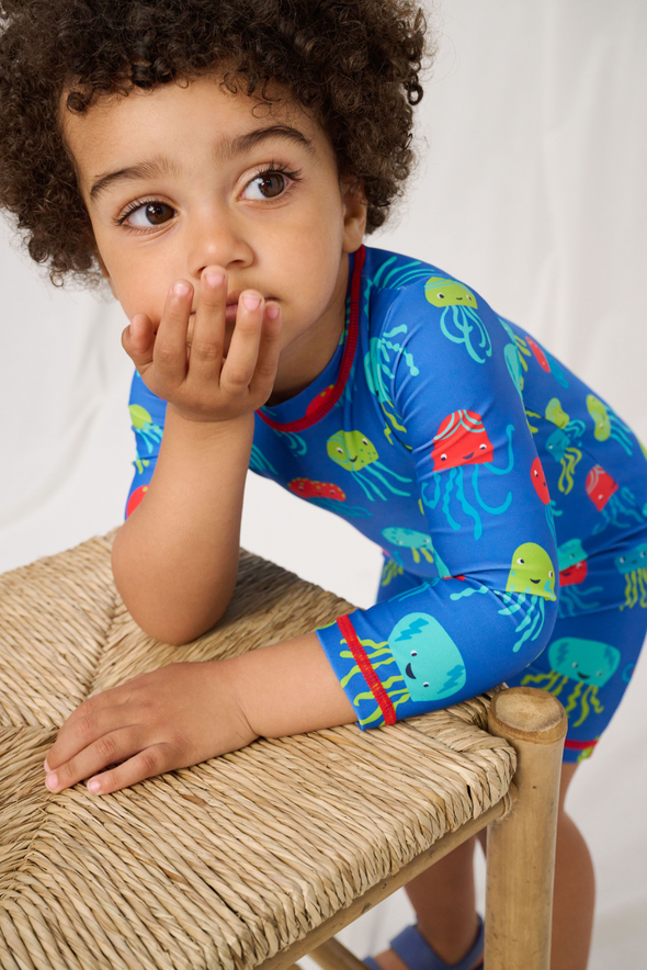 Hatley Baby Tiny Jellyfish One-Piece Rashguard