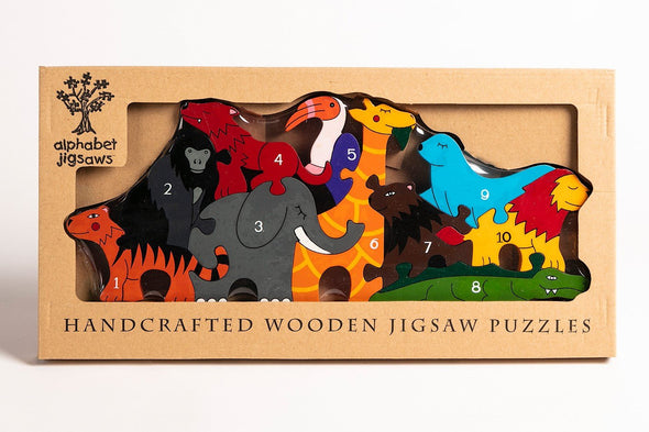 Alphabet Jigsaws Zoo Number Jigsaw