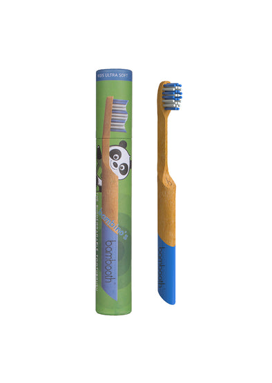 Bambooth Sea Blue Kids Bambino Toothbrush