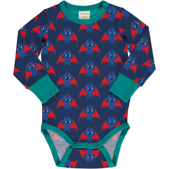 Maxomorra Bat Long Sleeved Bodysuit