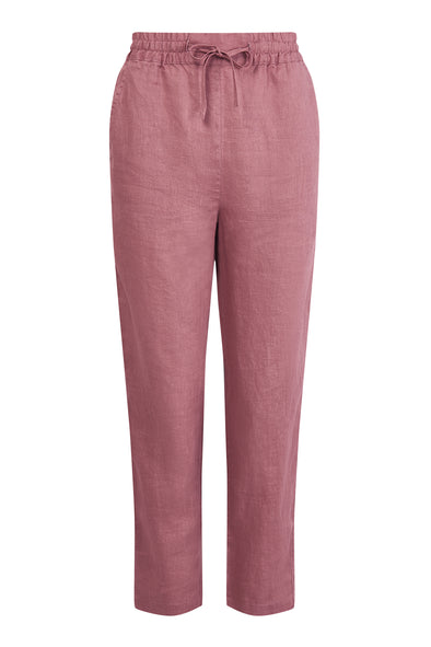 Komodo Rama Linen Trousers Dusty Pink
