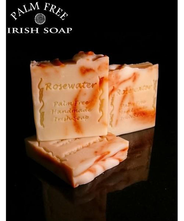 Palm Free Irish Soap Bar Rosewater