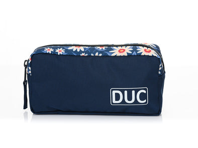 DUC Navy Daisy Pencil Case