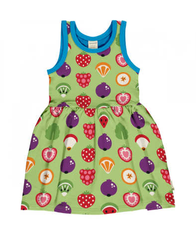 Maxomorra Party Fruit Sleeveless Spin Dress