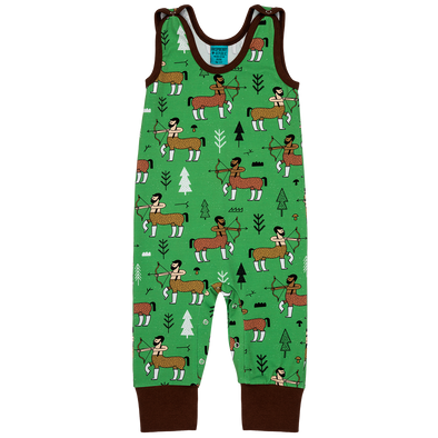 Raspberry Republic Green Enchanted Forest Dungarees
