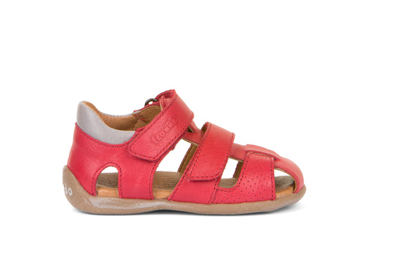 Froddo Carte Double Red Closed-Toe Sandals