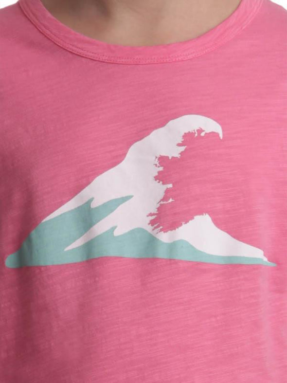 Tonn Wave T-Shirt Pink - Child