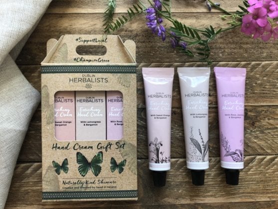 Dublin Herbalists Hand Cream Gift Set