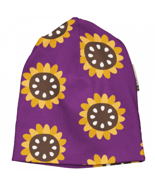 Maxomorra Garden Sunflower Doll Cotton Hat