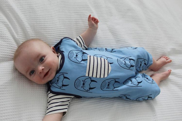 Lilly and Sid Walrus Dungaree Set