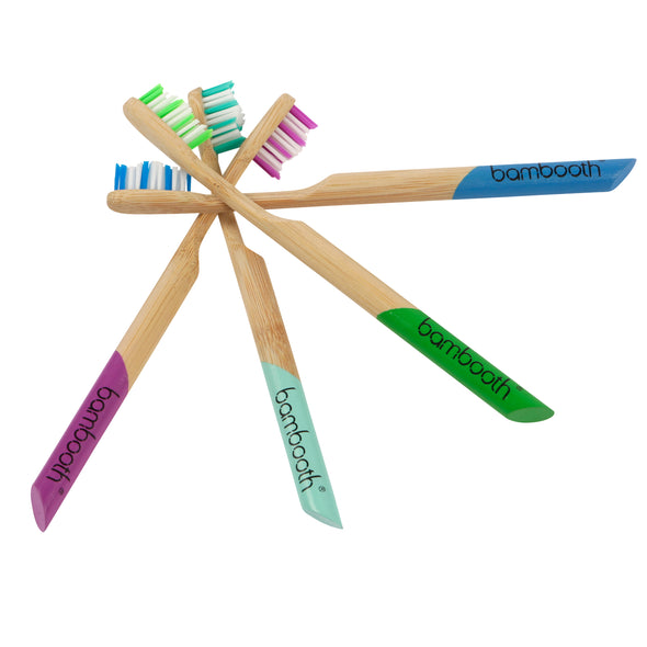 Bambooth Adult Soft Toothbrushes Multipack