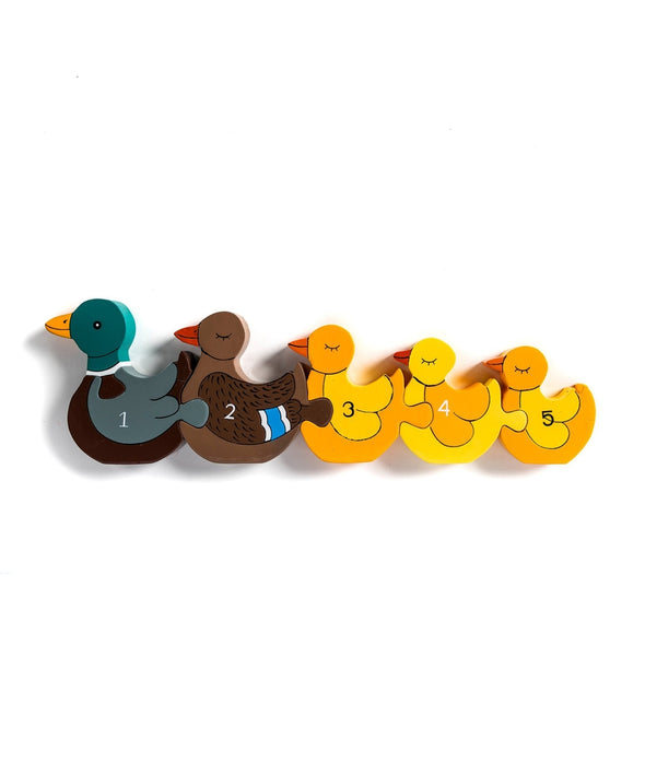 Alphabet Jigsaws Ducks Number Jigsaw